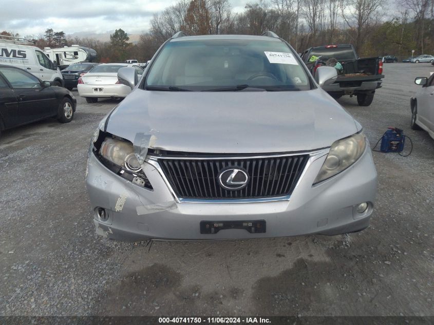 2010 Lexus Rx 350 VIN: 2T2BK1BA1AC071578 Lot: 40741750