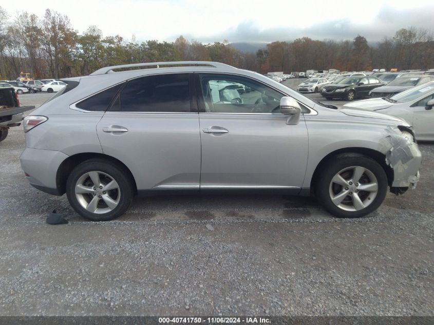 2010 Lexus Rx 350 VIN: 2T2BK1BA1AC071578 Lot: 40741750