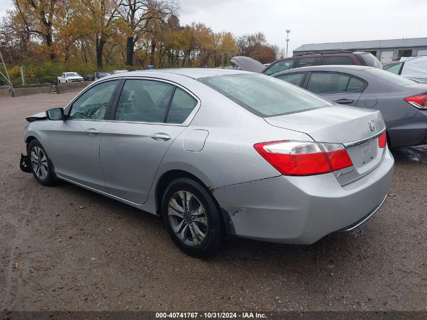 VIN 1HGCR2F36DA058308 2013 Honda Accord, LX no.3