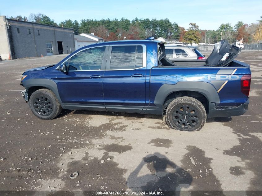 2022 Honda Ridgeline Rtl VIN: 5FPYK3F52NB012331 Lot: 40741765