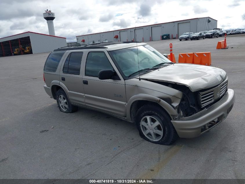 1999 Oldsmobile Bravada VIN: 1GHDT13W6X2714223 Lot: 40741819