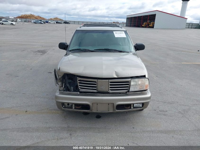 1999 Oldsmobile Bravada VIN: 1GHDT13W6X2714223 Lot: 40741819