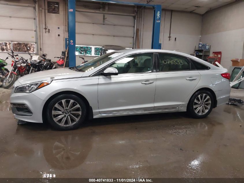 2017 HYUNDAI SONATA SPORT - 5NPE34AF4HH554292