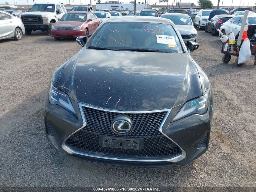 2019 Lexus Rc 350 VIN: JTHHZ5BC6K5019881 Lot: 40741886