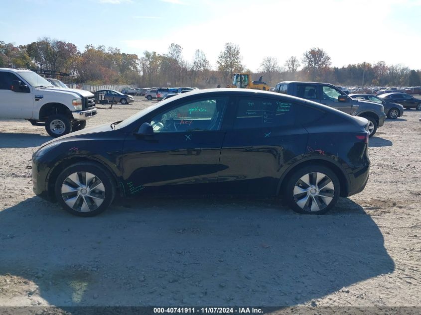 2023 Tesla Model Y Awd/Long Range Dual Motor All-Wheel Drive VIN: 7SAYGAEE7PF613000 Lot: 40741911