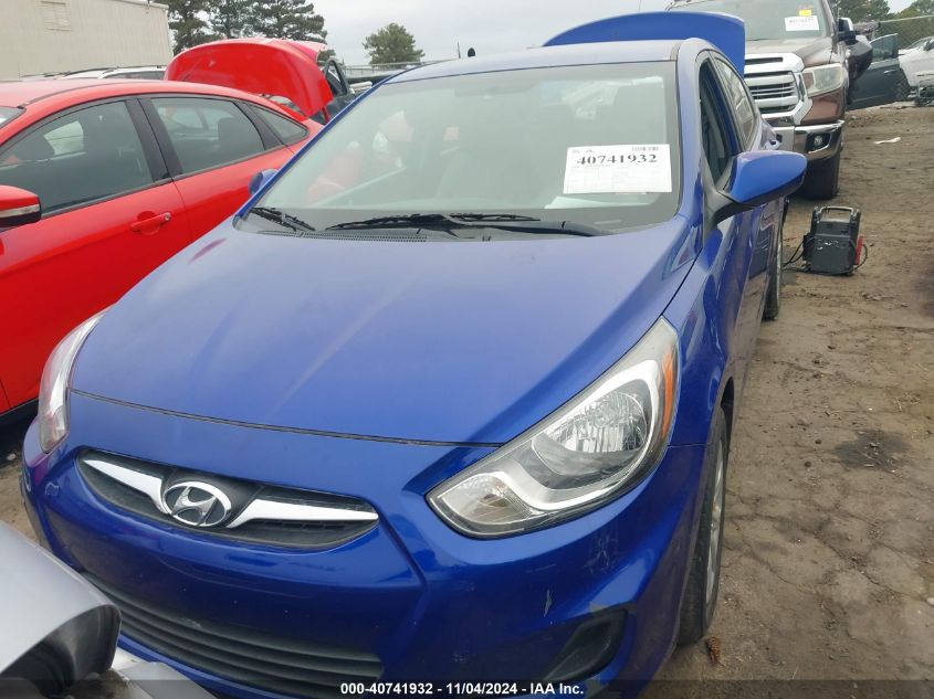 2013 Hyundai Accent Gls VIN: KMHCT4AE8DU347009 Lot: 40741932