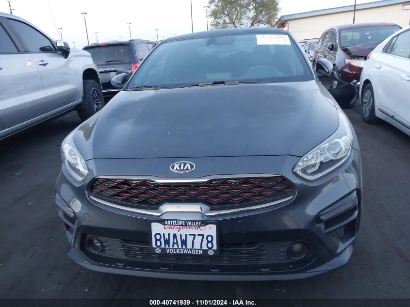 2021 Kia Forte Gt-Line VIN: 3KPF34AD2ME326678 Lot: 40741939