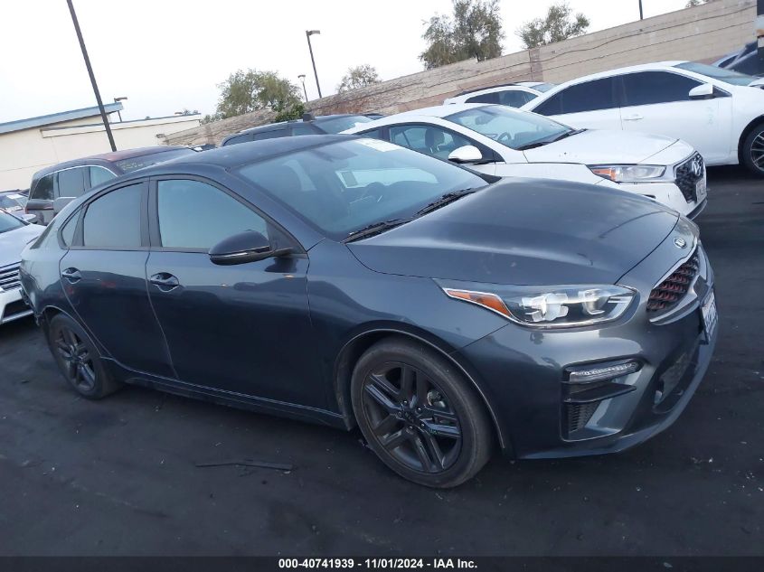 2021 Kia Forte Gt-Line VIN: 3KPF34AD2ME326678 Lot: 40741939