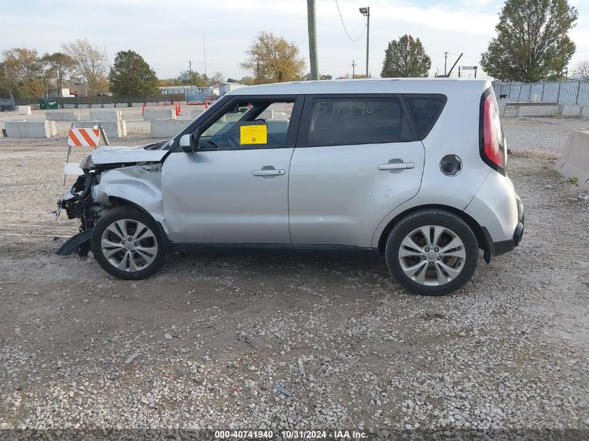 2016 Kia Soul + VIN: KNDJP3A50G7864446 Lot: 40741940