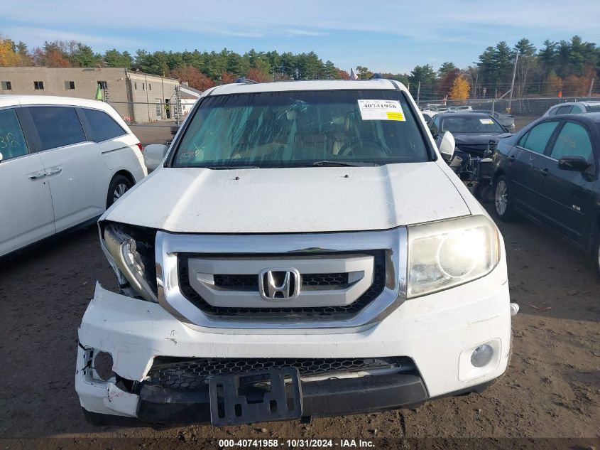 2010 Honda Pilot Touring VIN: 5FNYF4H94AB023344 Lot: 40741958