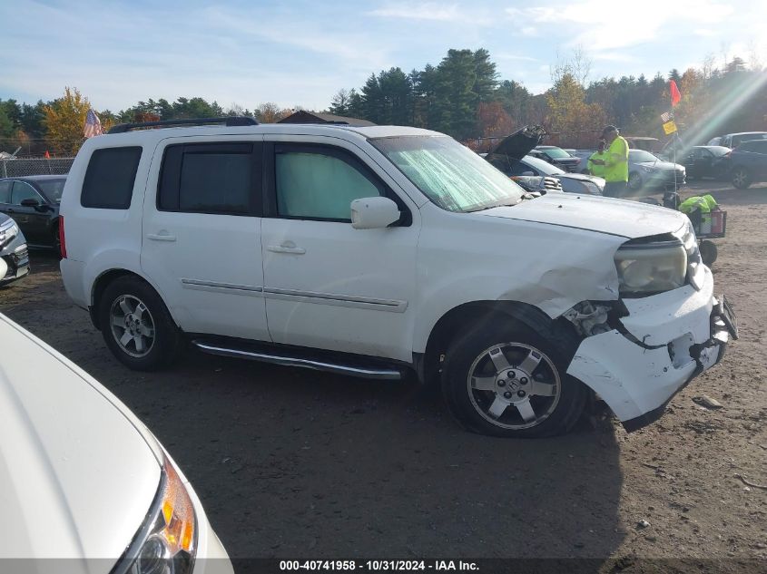 2010 Honda Pilot Touring VIN: 5FNYF4H94AB023344 Lot: 40741958