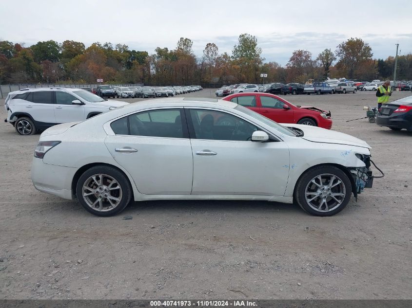 2013 Nissan Maxima 3.5 Sv VIN: 1N4AA5AP7DC822153 Lot: 40741973