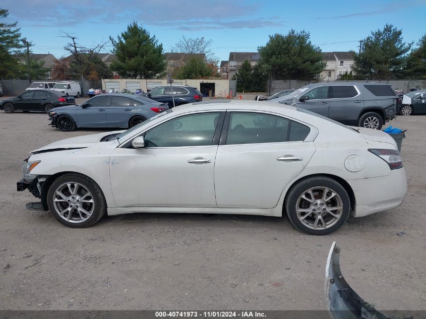 2013 Nissan Maxima 3.5 Sv VIN: 1N4AA5AP7DC822153 Lot: 40741973