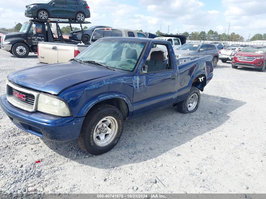 2002 GMC Sonoma Sl VIN: 1GTCS145028170950 Lot: 40741975