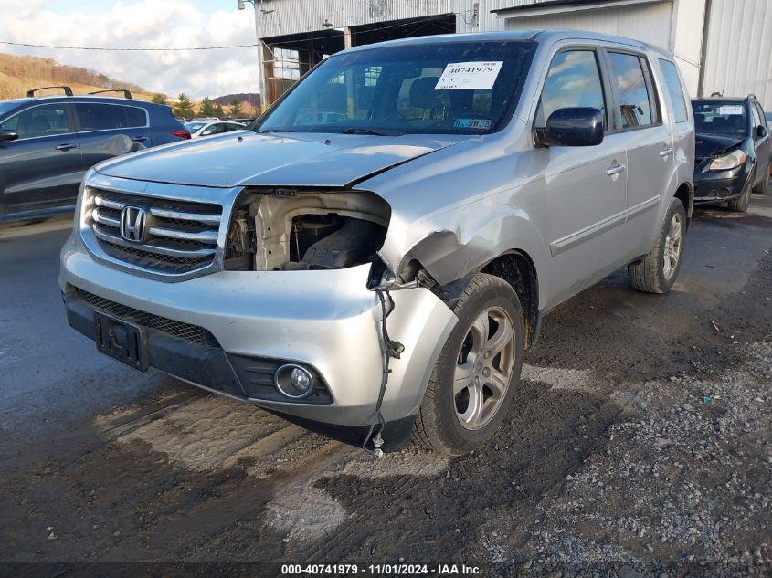 2012 Honda Pilot Ex VIN: 5FNYF3H43CB005998 Lot: 40741979