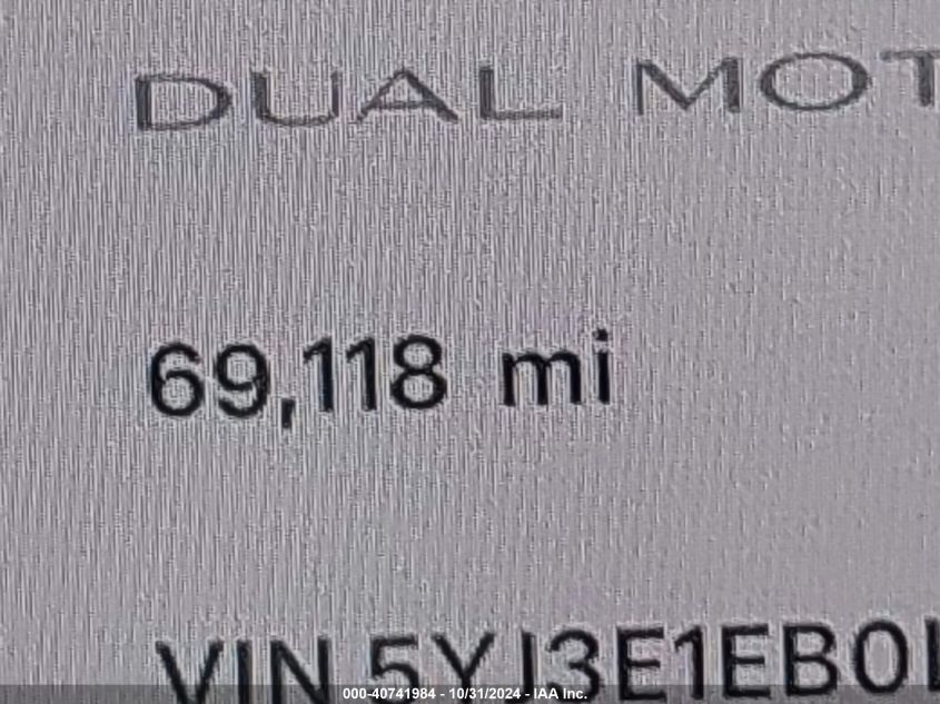 2020 Tesla Model 3 Long Range Dual Motor All-Wheel Drive VIN: 5YJ3E1EB0LF639676 Lot: 40741984