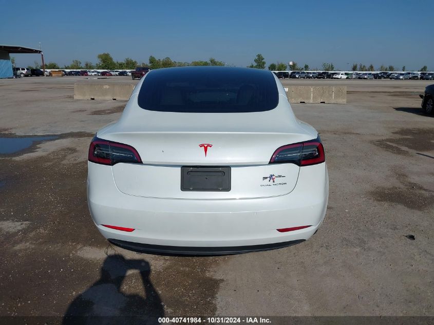 2020 Tesla Model 3 Long Range Dual Motor All-Wheel Drive VIN: 5YJ3E1EB0LF639676 Lot: 40741984