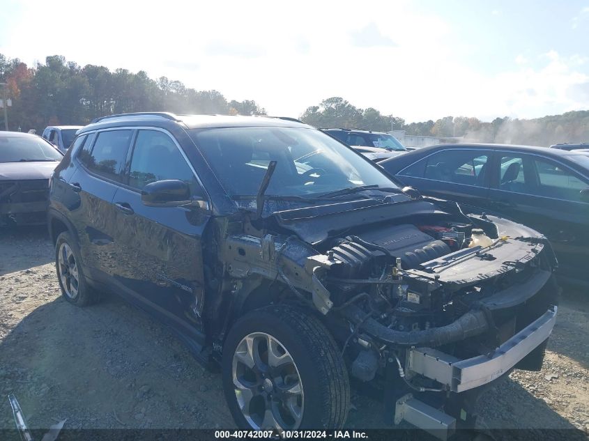 2020 Jeep Compass Limited 4X4 VIN: 3C4NJDCB0LT223752 Lot: 40742007