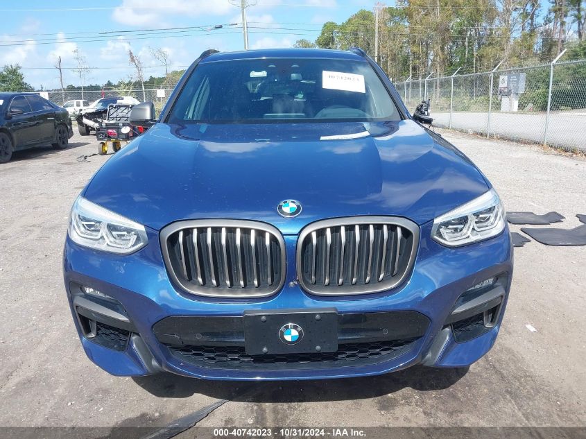 2021 BMW X3 M40I VIN: 5UXTY9C05M9G42433 Lot: 40742023