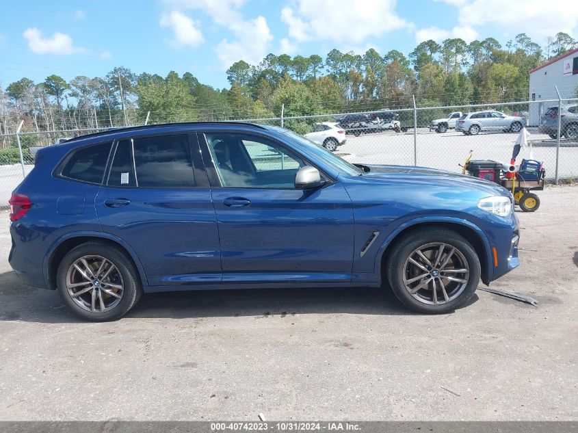 2021 BMW X3 M40I VIN: 5UXTY9C05M9G42433 Lot: 40742023