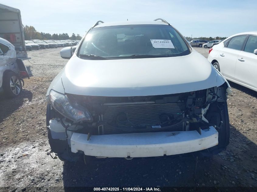 2013 Nissan Murano Sv VIN: JN8AZ1MW6DW305573 Lot: 40742025