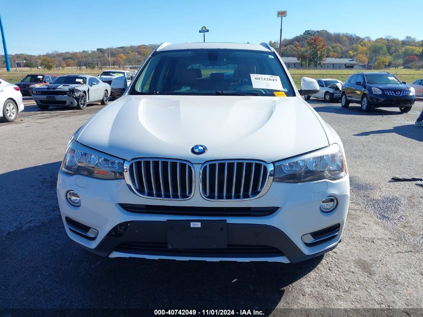 2015 BMW X3 xDrive28D VIN: 5UXWY3C55F0E97116 Lot: 40742049