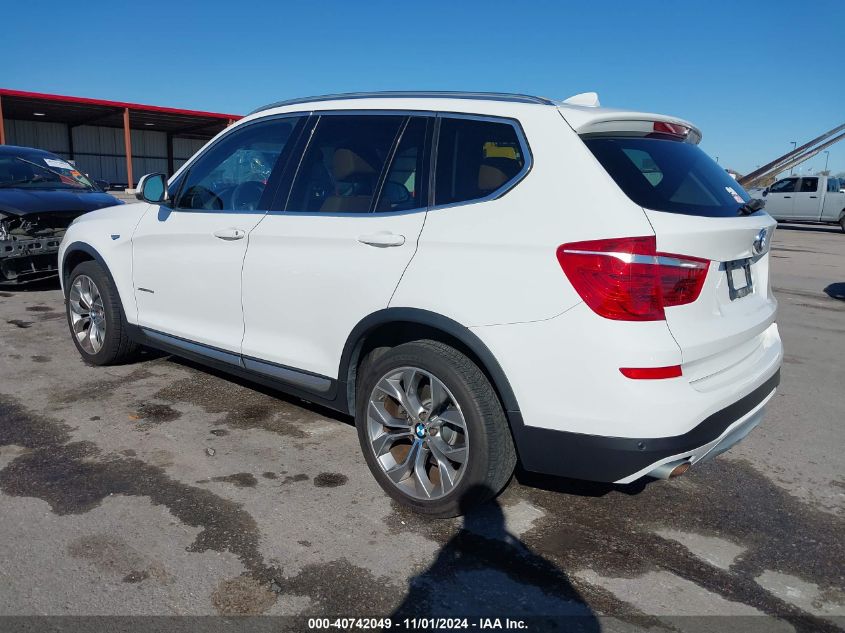 VIN 5UXWY3C55F0E97116 2015 BMW X3, Xdrive28D no.3