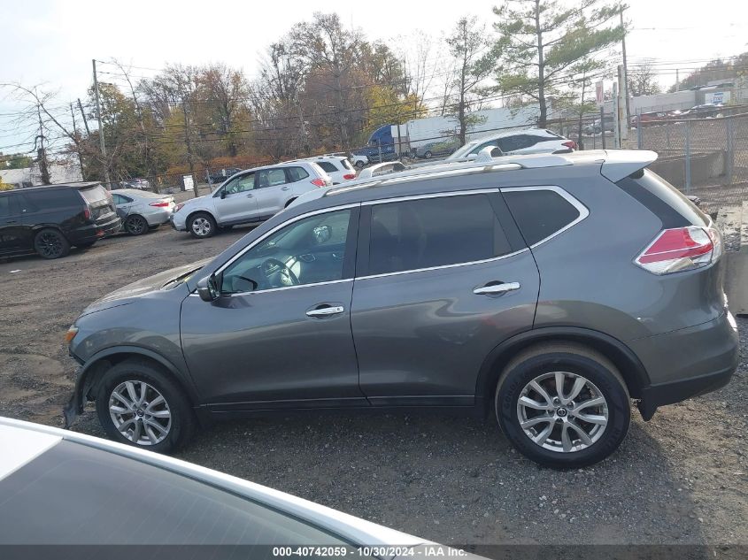 2014 Nissan Rogue S/Sl/Sv VIN: 5N1AT2MV5EC839849 Lot: 40742059