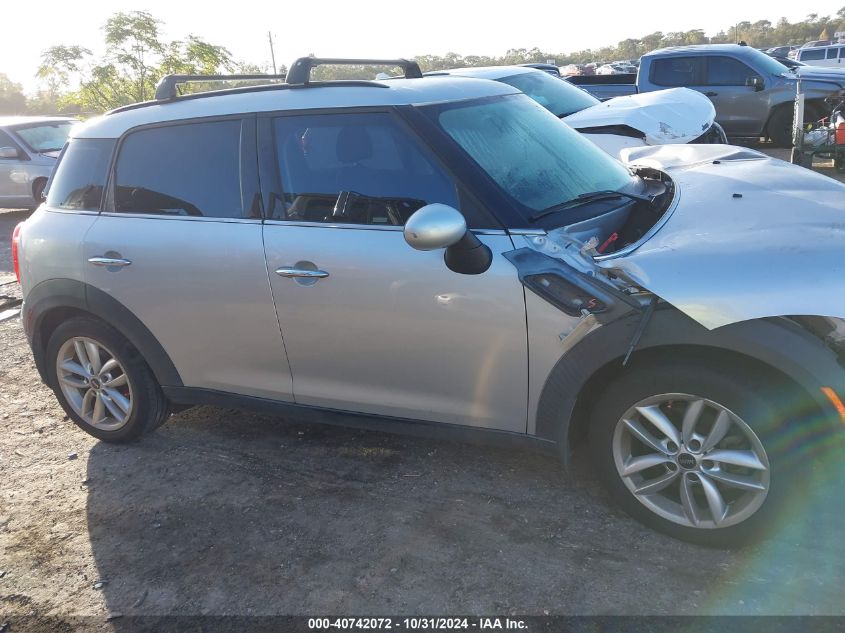 2014 Mini Countryman Cooper S VIN: WMWZC3C50EWP27227 Lot: 40742072