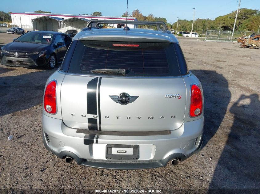 2014 Mini Countryman Cooper S VIN: WMWZC3C50EWP27227 Lot: 40742072