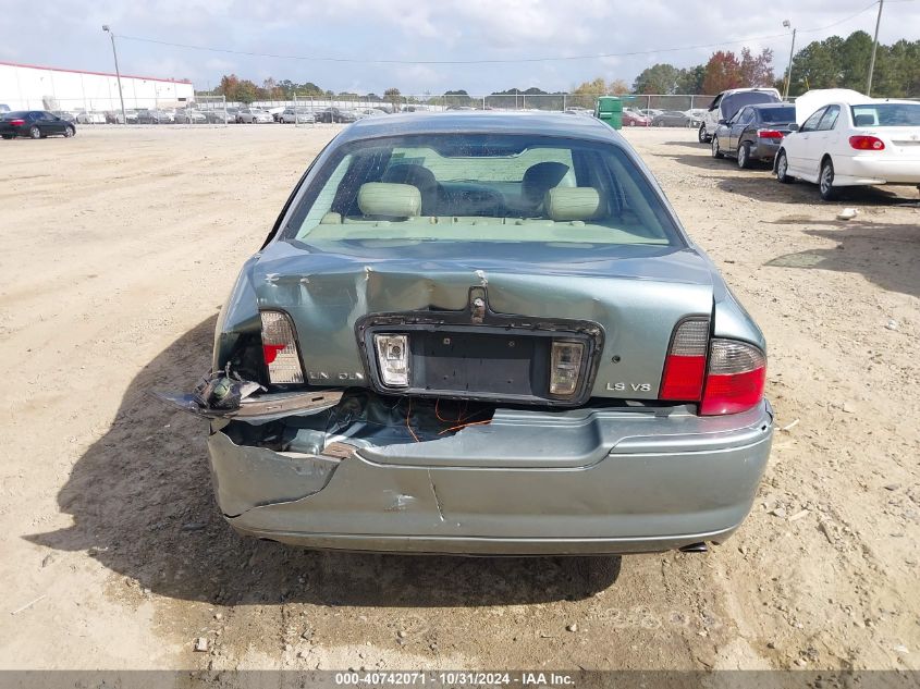 2005 Lincoln Ls V8 VIN: 1LNHM87A85Y612276 Lot: 40742071