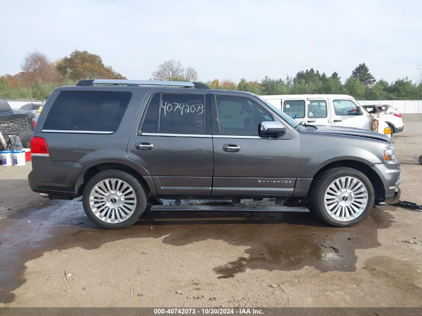 2016 Lincoln Navigator Select VIN: 5LMJJ2JT1GEL06068 Lot: 40742073