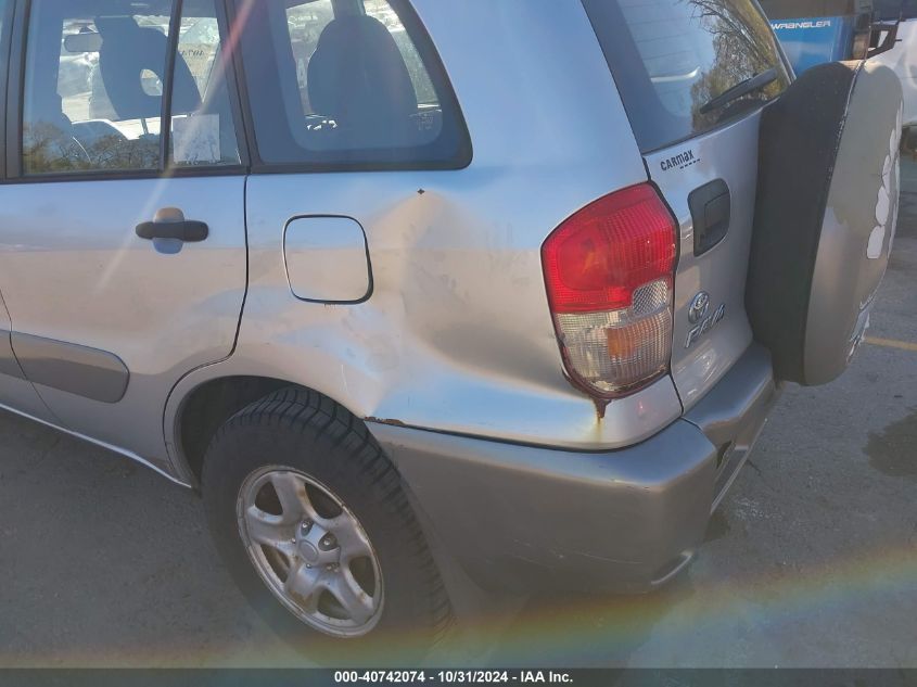 2003 Toyota Rav4 VIN: JTEGH20V930102878 Lot: 40742074