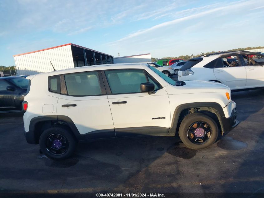 2018 Jeep Renegade Sport 4X4 VIN: ZACCJBAB1JPH00014 Lot: 40742081