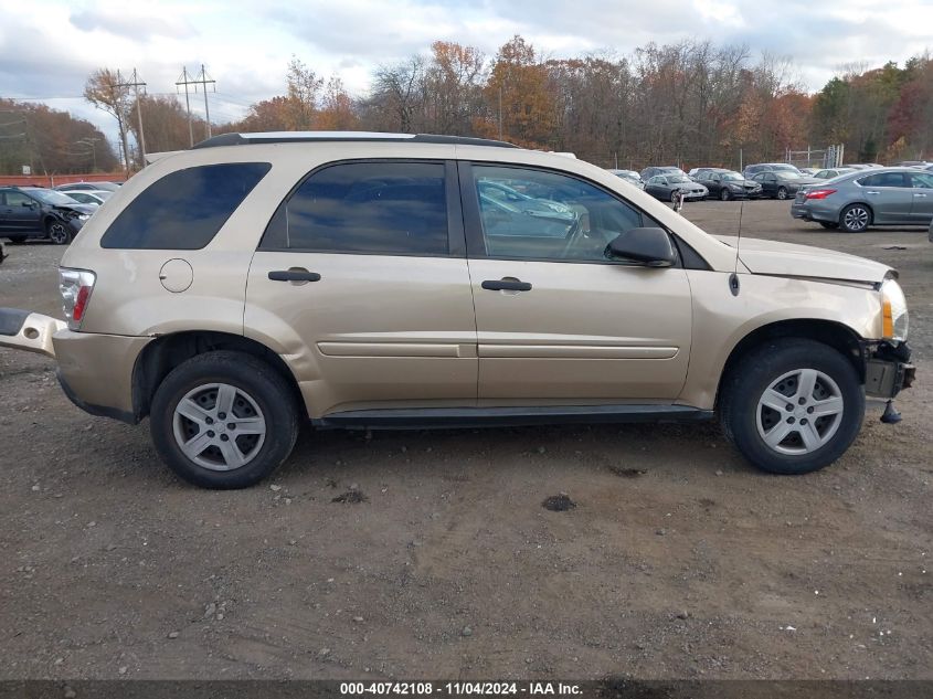 2005 Chevrolet Equinox Ls VIN: 2CNDL23F356123340 Lot: 40742108