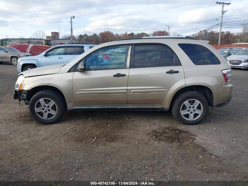 2005 Chevrolet Equinox Ls VIN: 2CNDL23F356123340 Lot: 40742108