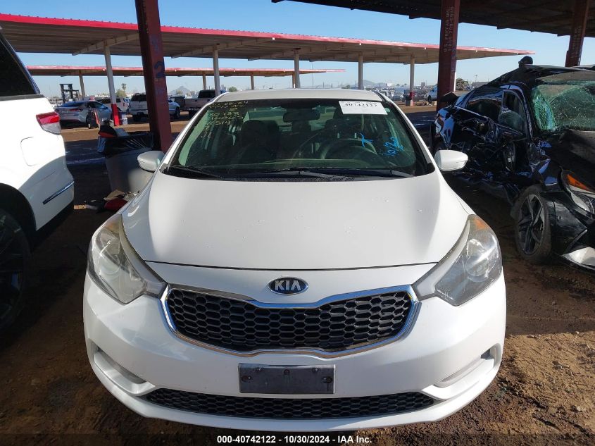 2016 Kia Forte Lx VIN: KNAFX4A66G5441514 Lot: 40742122