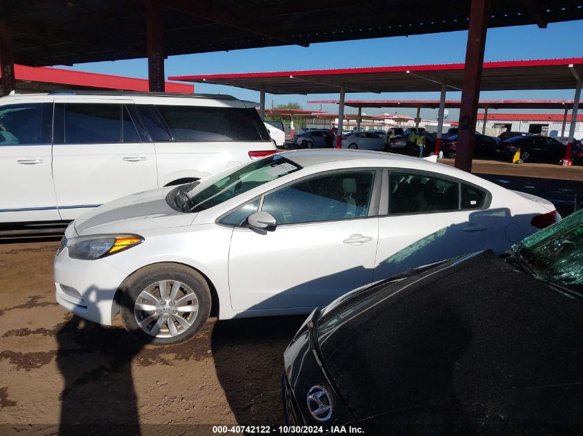 2016 Kia Forte Lx VIN: KNAFX4A66G5441514 Lot: 40742122