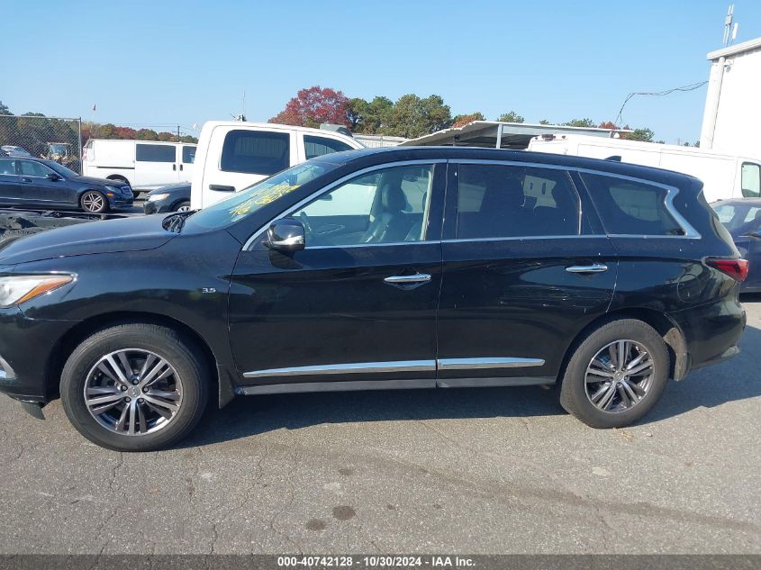 2019 Infiniti Qx60 Pure VIN: 5N1DL0MM7KC508307 Lot: 40742128