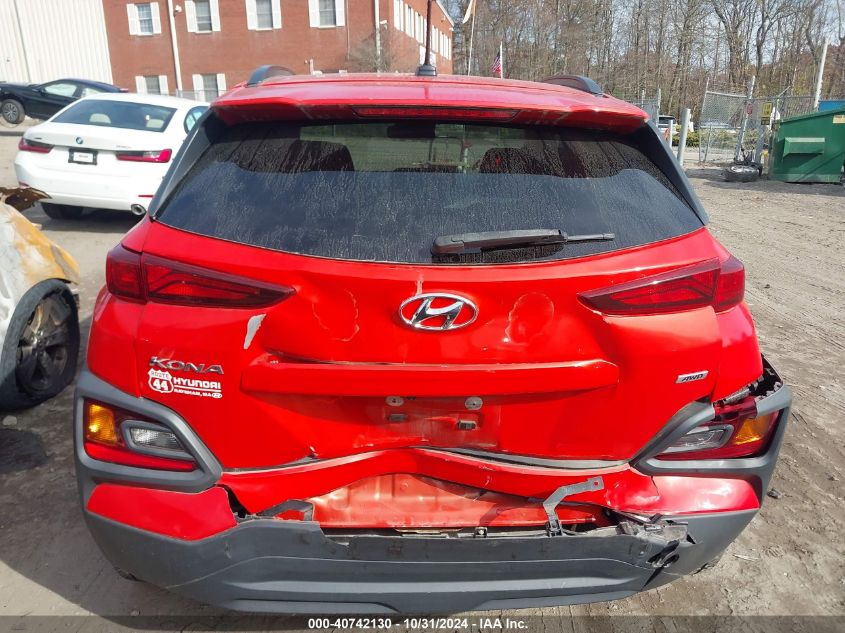 2020 Hyundai Kona Sel VIN: KM8K2CAA5LU396530 Lot: 40742130