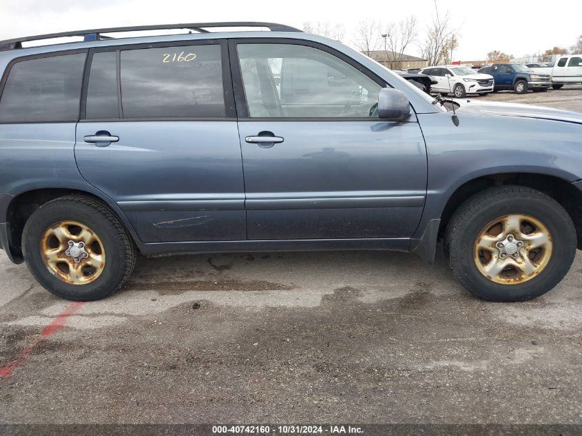 2006 Toyota Highlander VIN: JTEGD21A260144661 Lot: 40742160