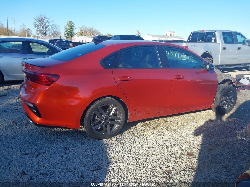 2021 Kia Forte Gt-Line VIN: 3KPF34AD8ME414196 Lot: 40742175