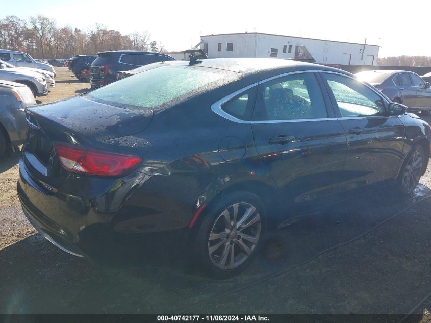 2015 Chrysler 200 Limited VIN: 1C3CCCAB1FN653989 Lot: 40742177