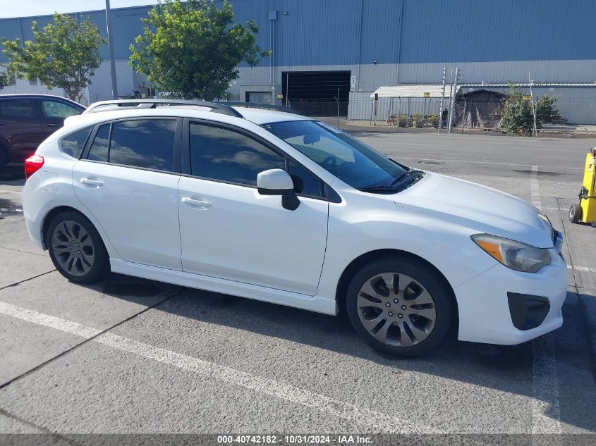 2014 SUBARU IMPREZA 2.0I SPORT PREMIUM - JF1GPAL69EH324529