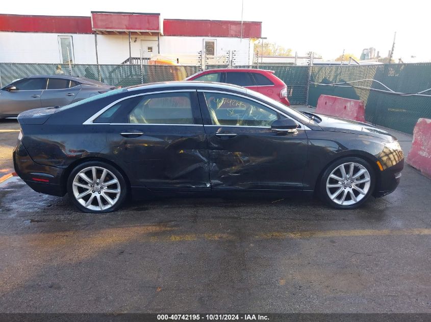 2015 Lincoln Mkz Hybrid VIN: 3LN6L2LU8FR629487 Lot: 40742195