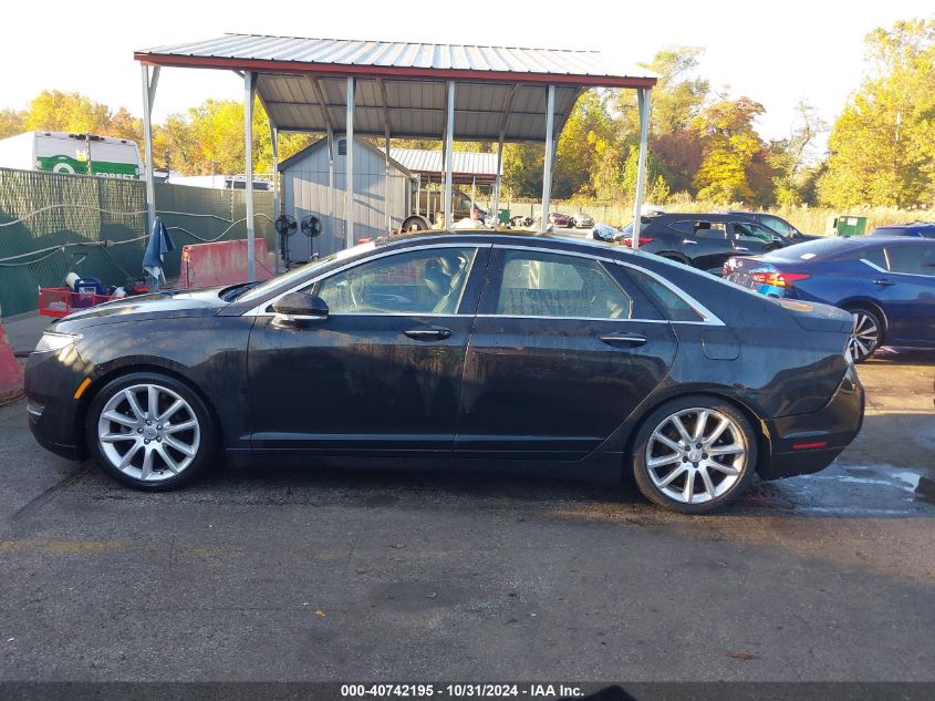 2015 Lincoln Mkz Hybrid VIN: 3LN6L2LU8FR629487 Lot: 40742195