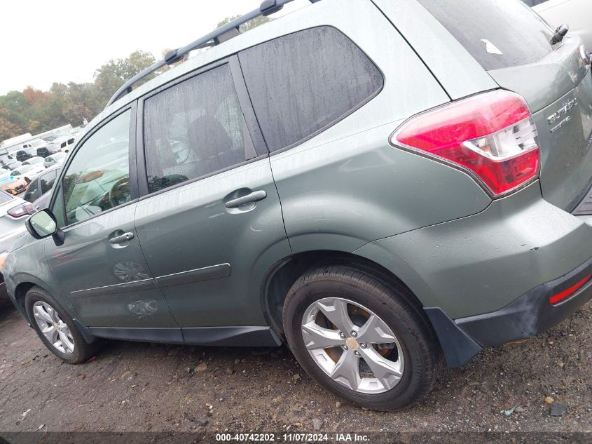 2015 Subaru Forester 2.5I Premium VIN: JF2SJAFC9FH497185 Lot: 40742202