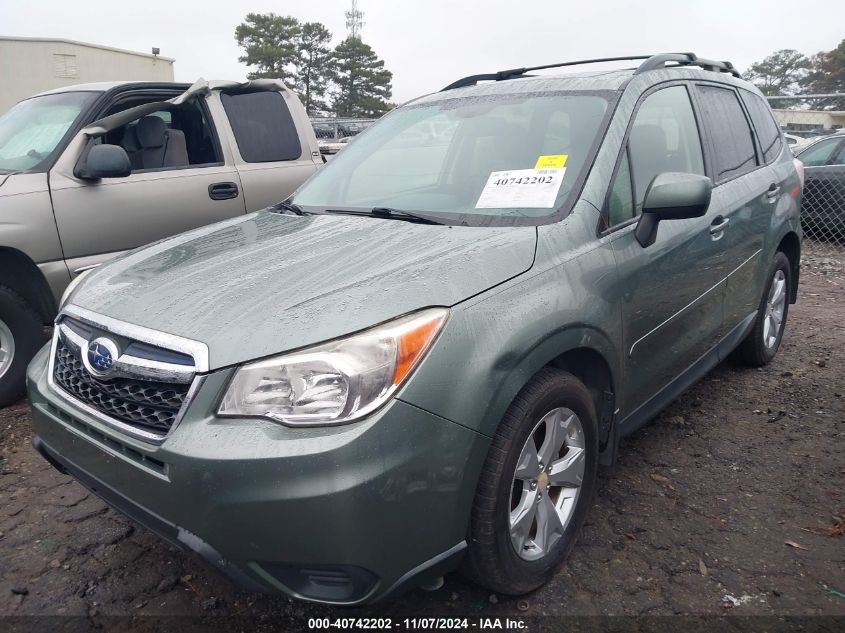 2015 Subaru Forester 2.5I Premium VIN: JF2SJAFC9FH497185 Lot: 40742202