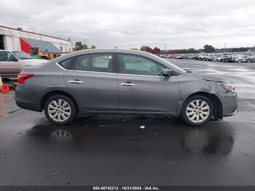 2017 Nissan Sentra Sv VIN: 3N1AB7AP0HL671141 Lot: 40742212