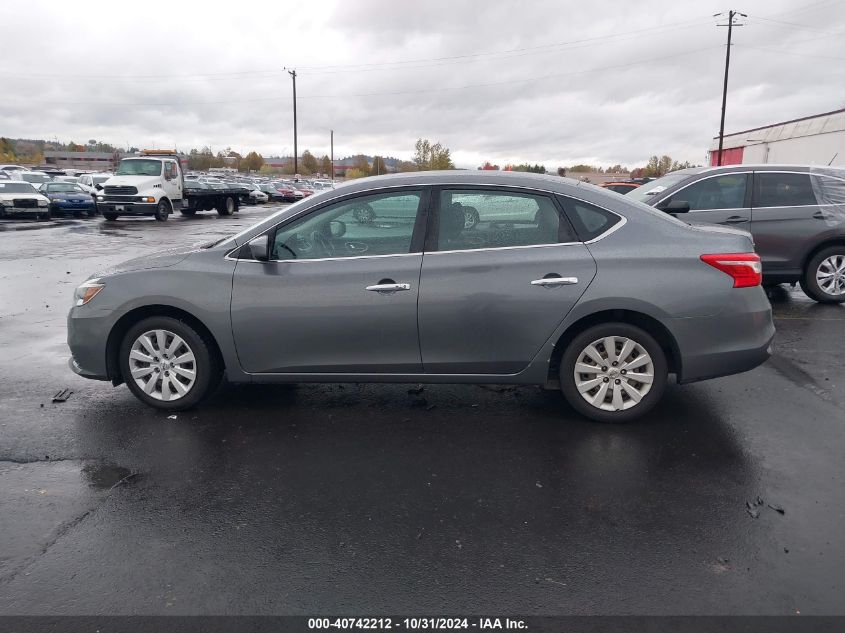 2017 Nissan Sentra Sv VIN: 3N1AB7AP0HL671141 Lot: 40742212